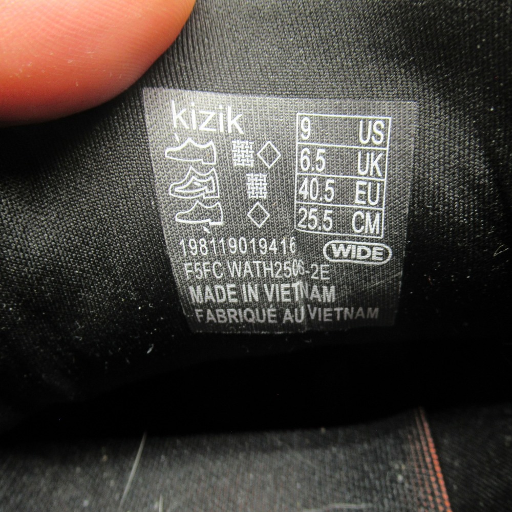 Kizik Women 9 2E Wide Walking Shoe Black Hands Free Slip On Lightweight Athletic - Picture 8 of 16